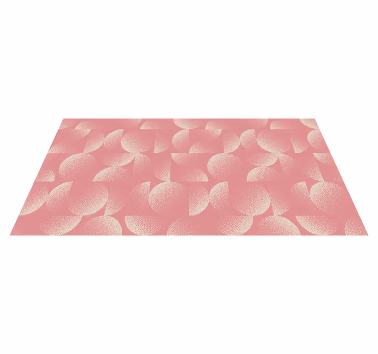 Pastelni polukrug tepih za dnevni boravak - TenStickers
