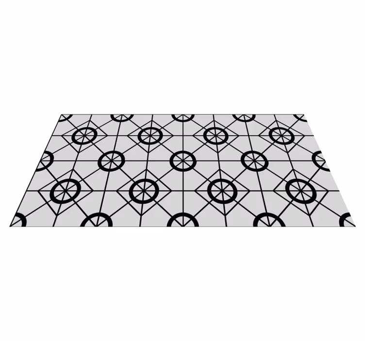 Vinil podovi geometrijski geometrijski dizajn vinila - TenStickers