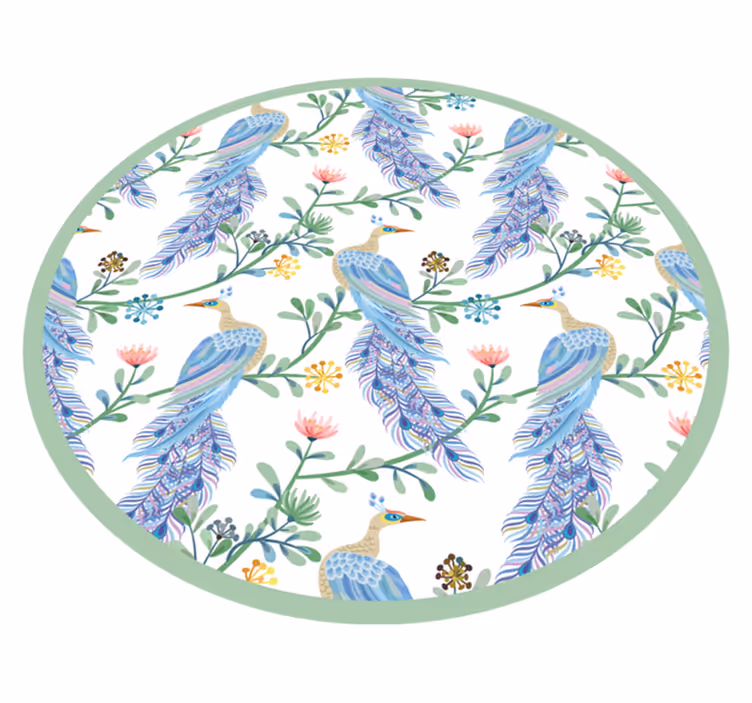 Vinil podovi životinja pernata elegancija - TenStickers