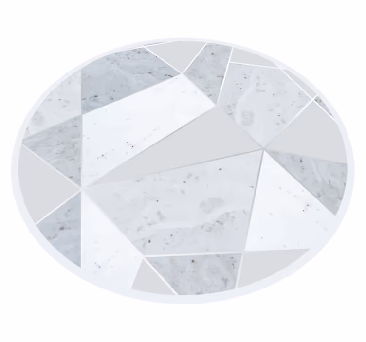 Mramorni vinilni tepih geometrijski mramor - TenStickers