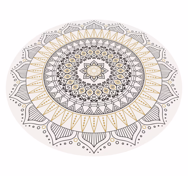 Vinil podovi mandala središnji dio mandale - TenStickers