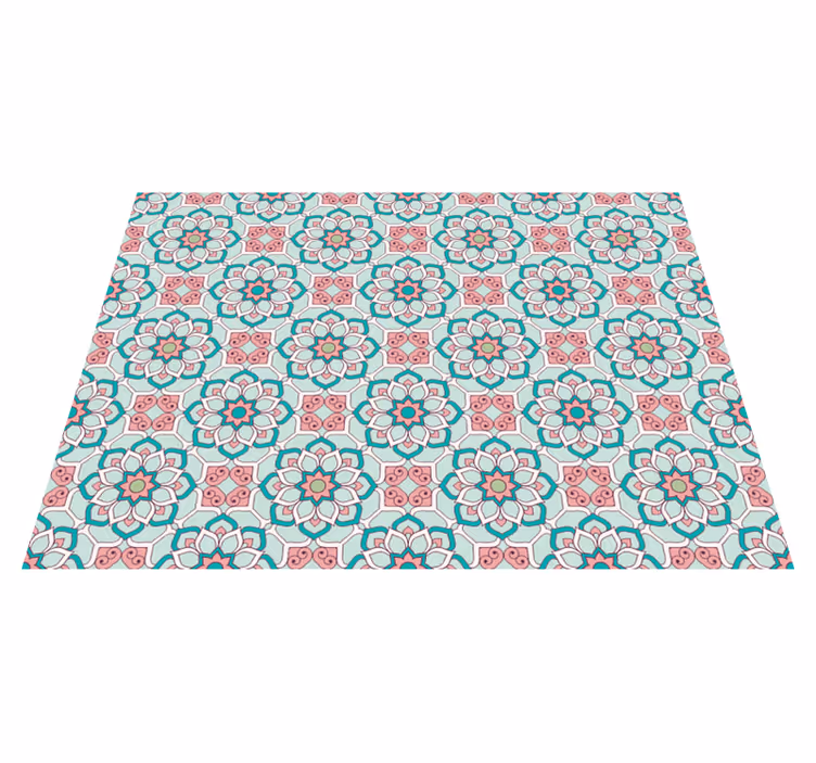 Vinil pločice tile Effect Pattern Overlay - TenStickers