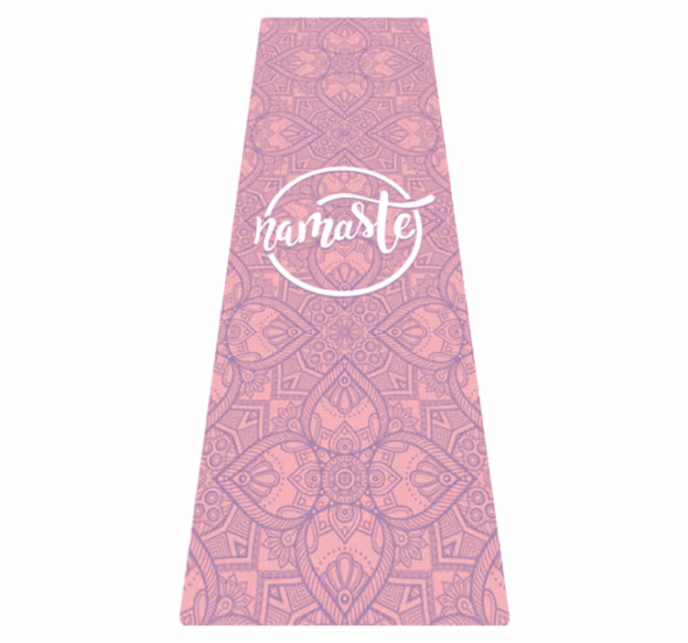 Vinilne prostirke s frazama namaste yoga - TenStickers