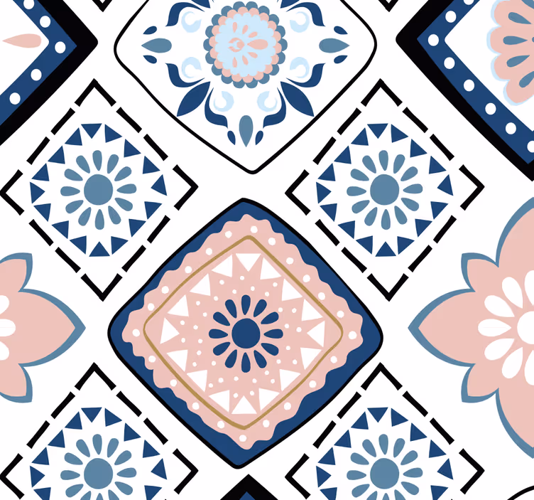 Tapete za zid pločice elegancija uzorka pločica - TenStickers