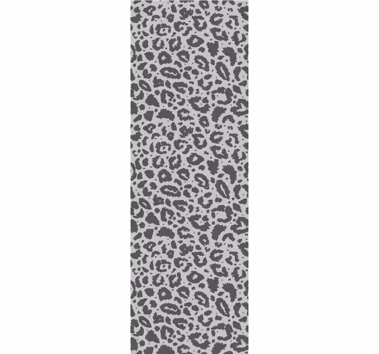 Tapete za zid Leopard sivi stil ispisa - TenStickers
