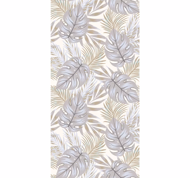 Tapete za zid Lišće monstera elegantan motiv - TenStickers