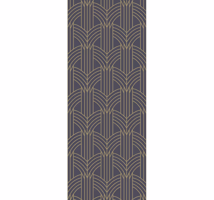 Tapete za dnevni boravak stil art déco - TenStickers