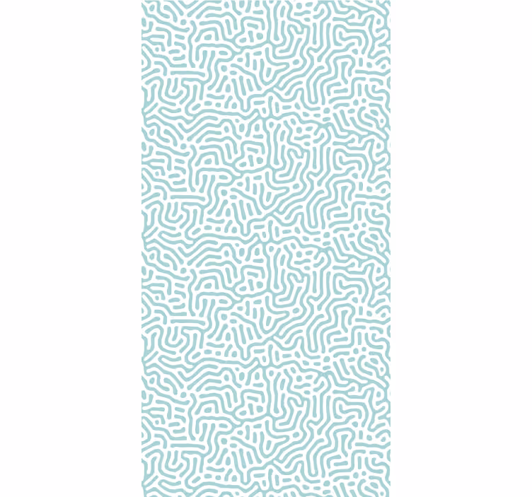 Tapete za zid Geometrijski umjetnost valovitih linija - TenStickers