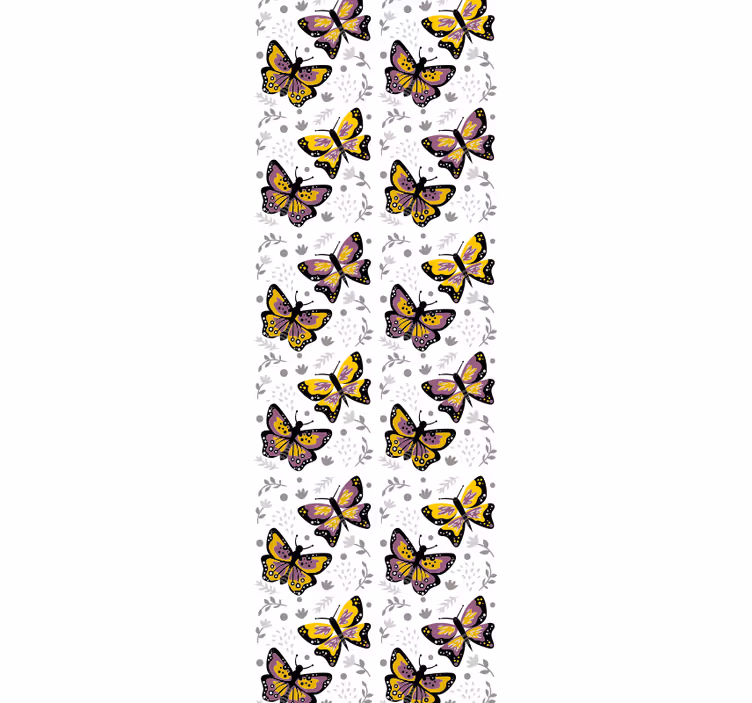Leptir pozadine dizajn lepršavih krila - TenStickers