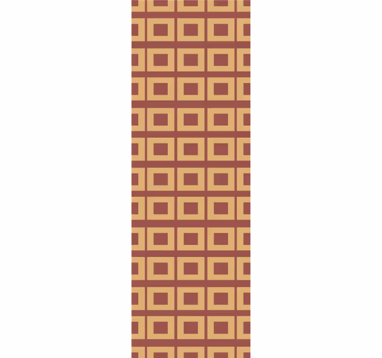 Kvadratne pozadine retro geometrijski blokovi - TenStickers