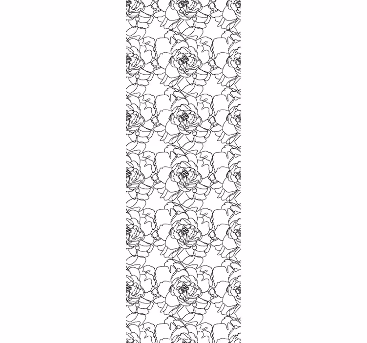 Tapete za zid cvjetni elegantan cvjetni procvat - TenStickers