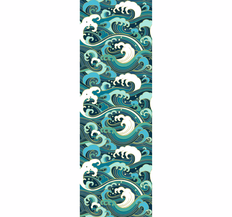 Tapete za zid Priroda elegantni oceanski valovi - TenStickers