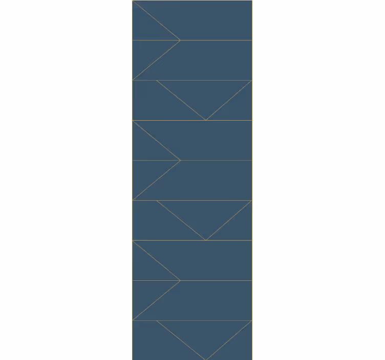 Tapete za dnevni boravak geometrijski oblici strelica - TenStickers