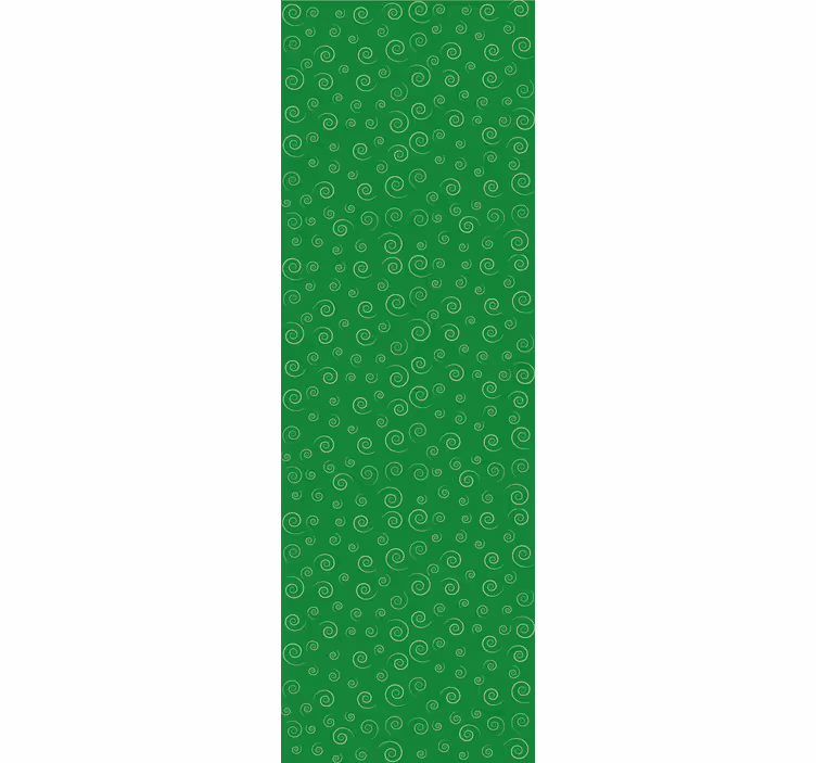 Tapete tekstura i uzoraka spiralni zeleni vrtlozi - TenStickers
