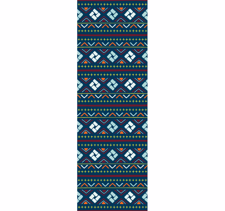 Tapete za zid geometrijski u bojama blokova - TenStickers