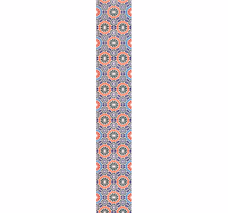 Tapete za zid Cvjetni geometrijski floralni motivi - TenStickers