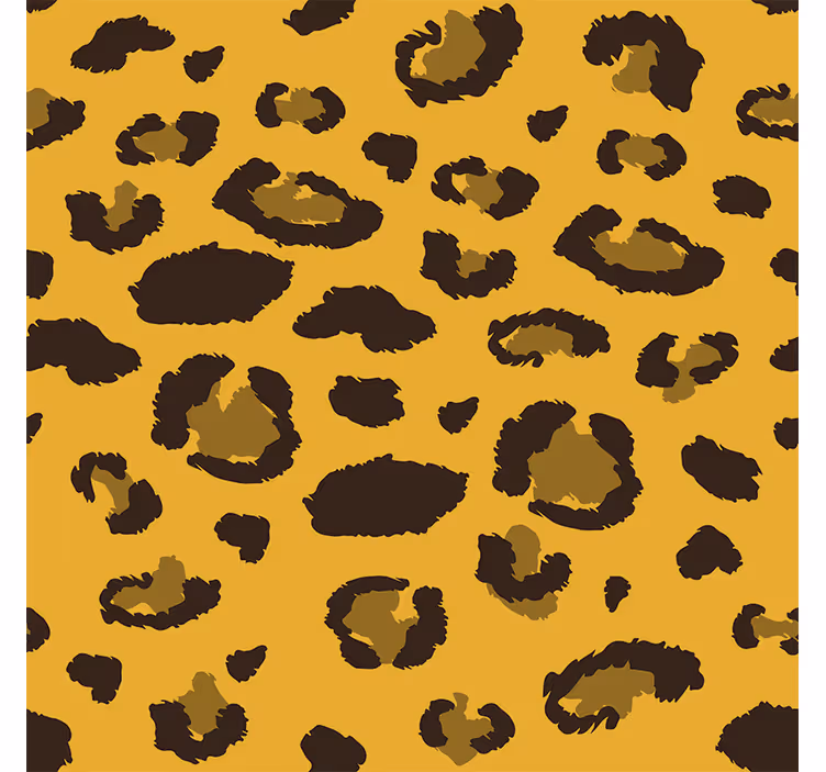 Tapete za dnevni boravak s leopardskim uzorkom - TenStickers
