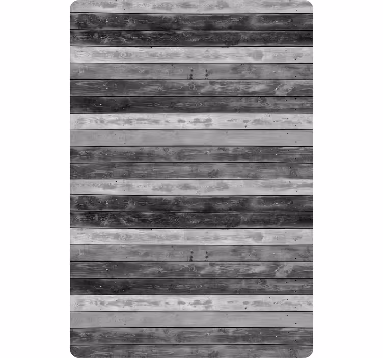 Ukrasne tapete rustic sivo drvo u pločama - TenStickers