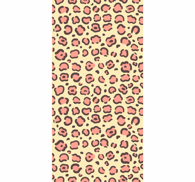 Tapete za spavaću sobu s teksturom leopardove kože - TenStickers