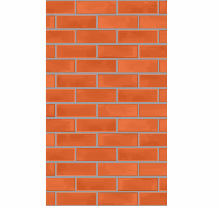 Ukrasne tapete uzorak crvenih opeka - TenStickers