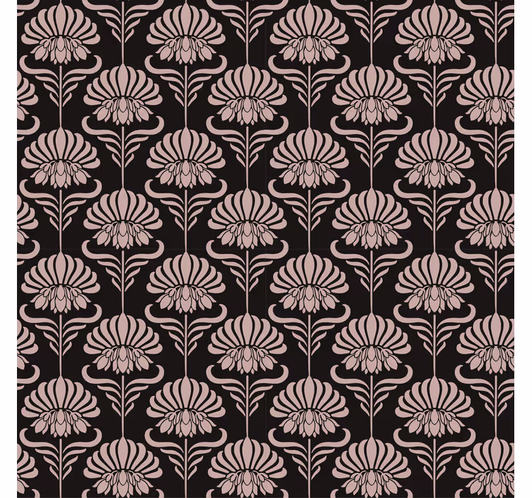 Tapete za zid barokni s motivima art nouveau - TenStickers