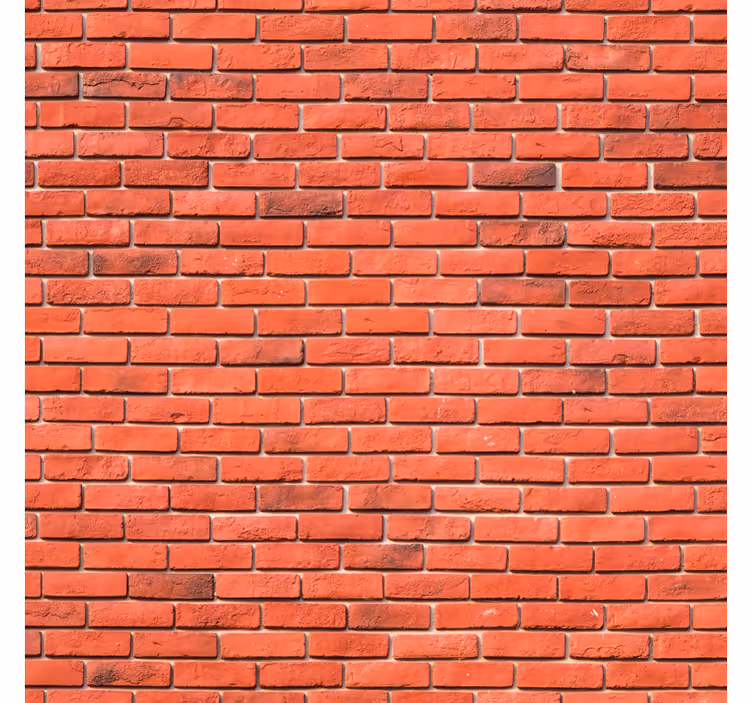 Zidne tapete cigla s realističnim uzorkom reda - TenStickers