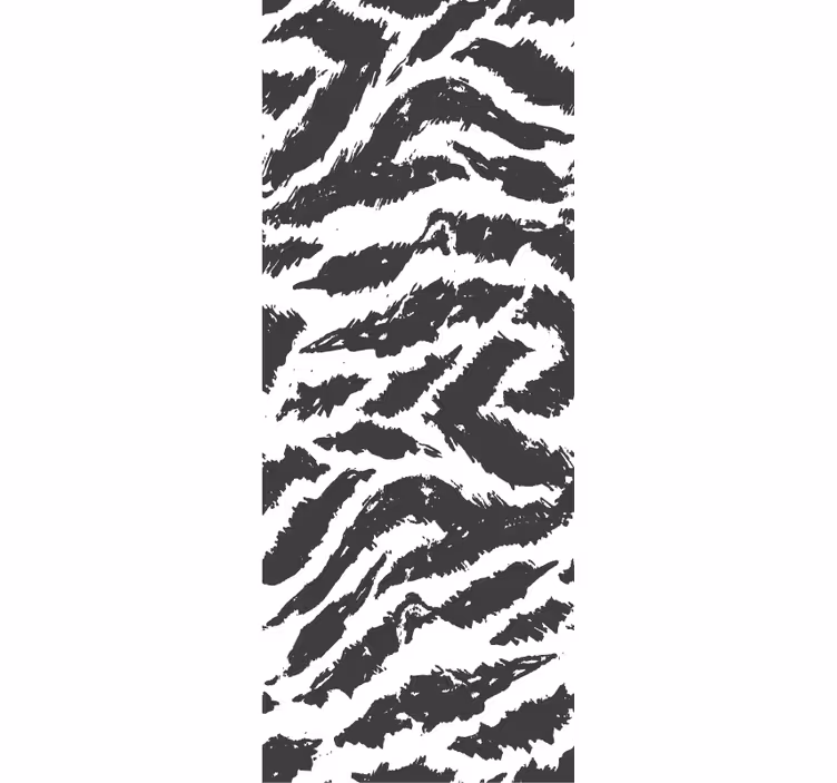 Tapete za zid životinjske zebra prugasti uzorak - TenStickers