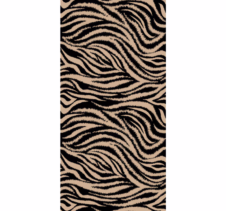 Tapete za zid životinjske s motivom zebra pruga - TenStickers