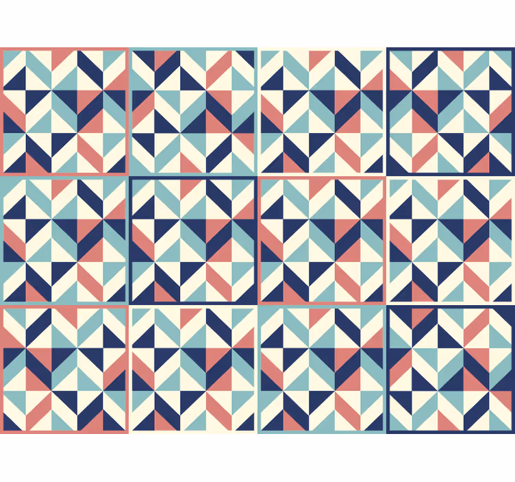 Uredske tapete s geometrijskim uzorkom - TenStickers