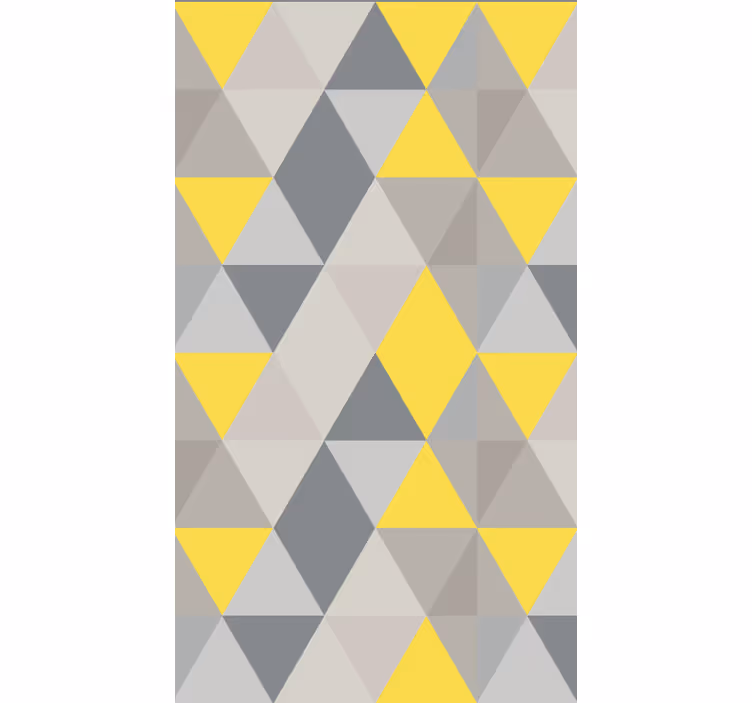 Uredske tapete u pantone trokutima - TenStickers