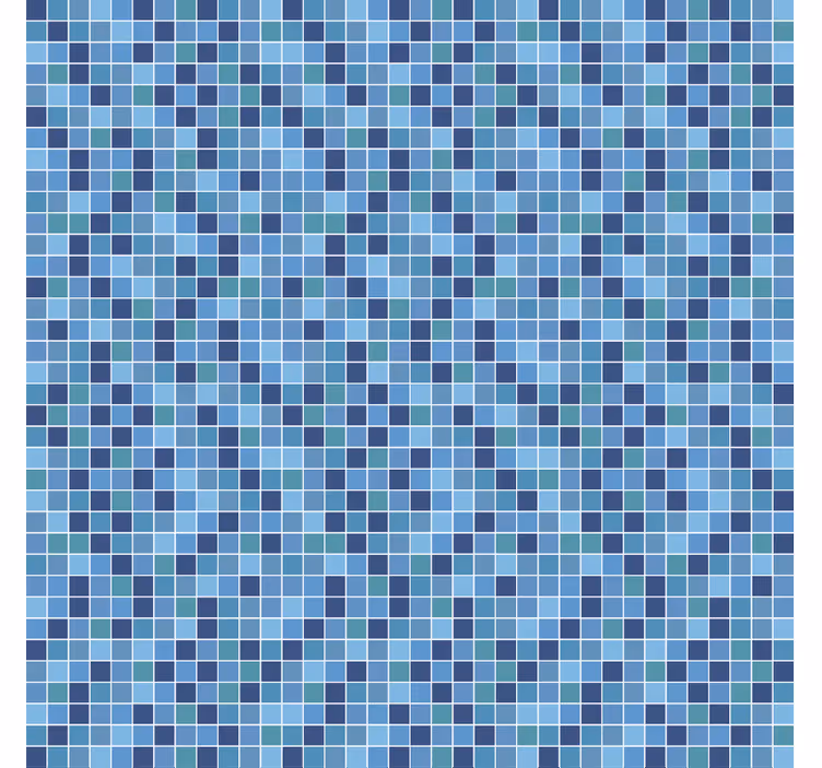 Uredske tapete geometrijski mozaik tekstil - TenStickers