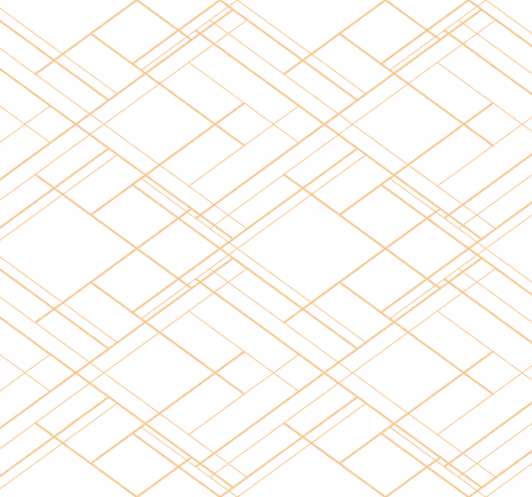 Uredske tapete s minimalističkim geometrijskim linijama - TenStickers