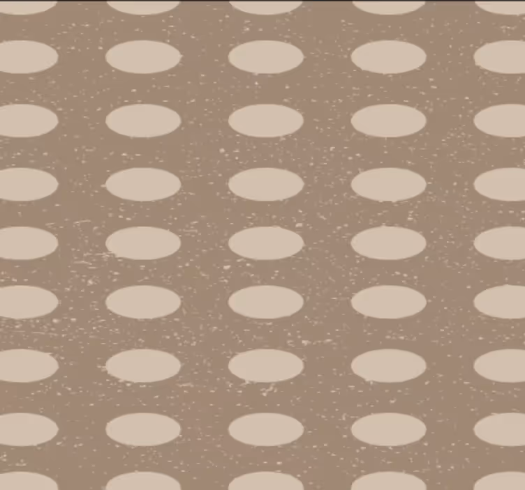 Tapete za hodnik s geometrijskim smešnim krugovima - TenStickers