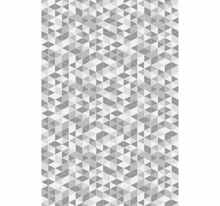 Tapete za blagovaonu s geometrijskim trokutaškim uzorkom - TenStickers