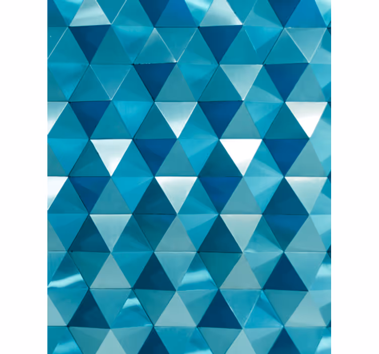 Tapete za zid geometrijski trokutasto tiling - TenStickers