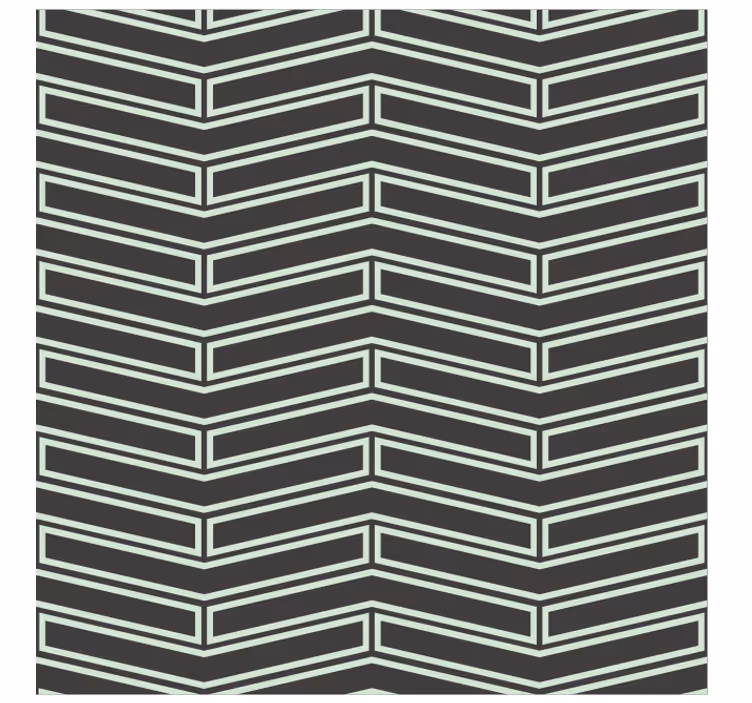 Tapete za zid geometrijski chevron uzorak - TenStickers