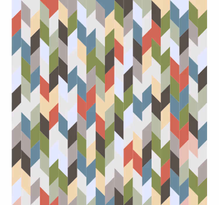 Tapete za zid geometrijski riblja kost spectrum - TenStickers