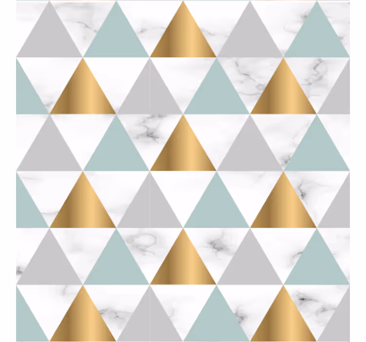 Tapete za zid geometrijski geometrijska triada - TenStickers