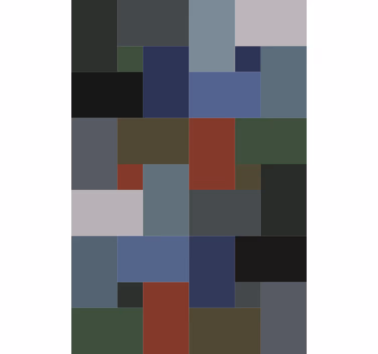 Tapete za zid geometrijski blokovi - TenStickers