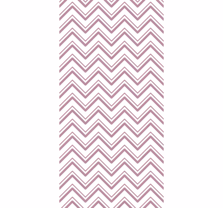 Tapete za zid geometrijski chevron zigzag uzorak - TenStickers