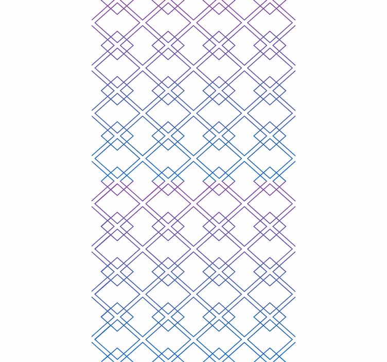 Tapete za zid geometrijski dijamanti i linije - TenStickers