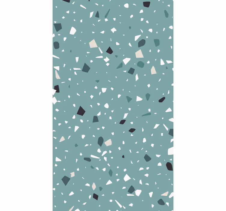 Tapete druge teksture aquamarinski teraco - TenStickers