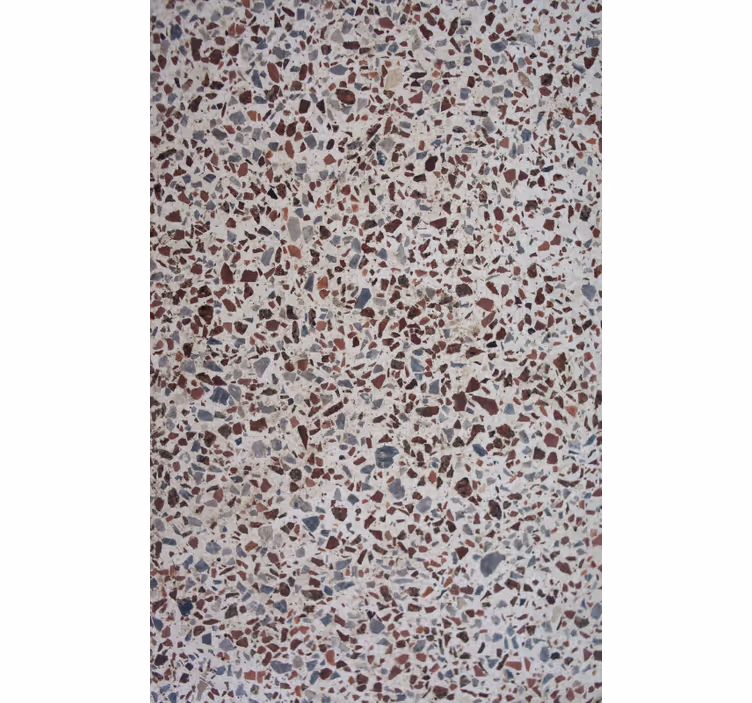 Tapete druge teksture terrazzo sivoj boji - TenStickers
