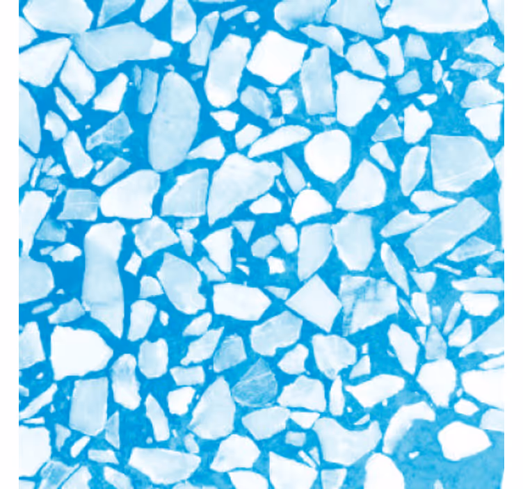 Tapete za zid kamen chill azure mozaik - TenStickers