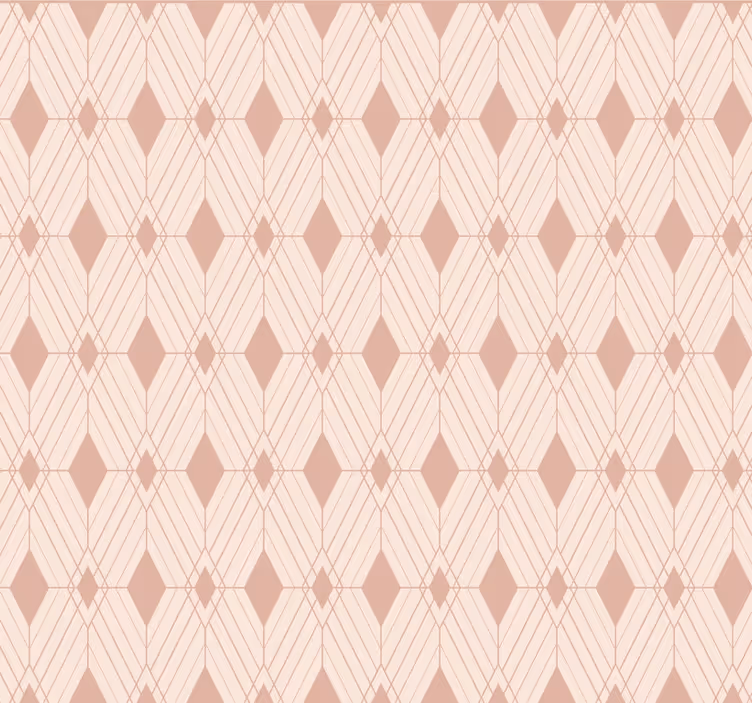 Tapete za zid pločice u art deco pastel dijamantima - TenStickers