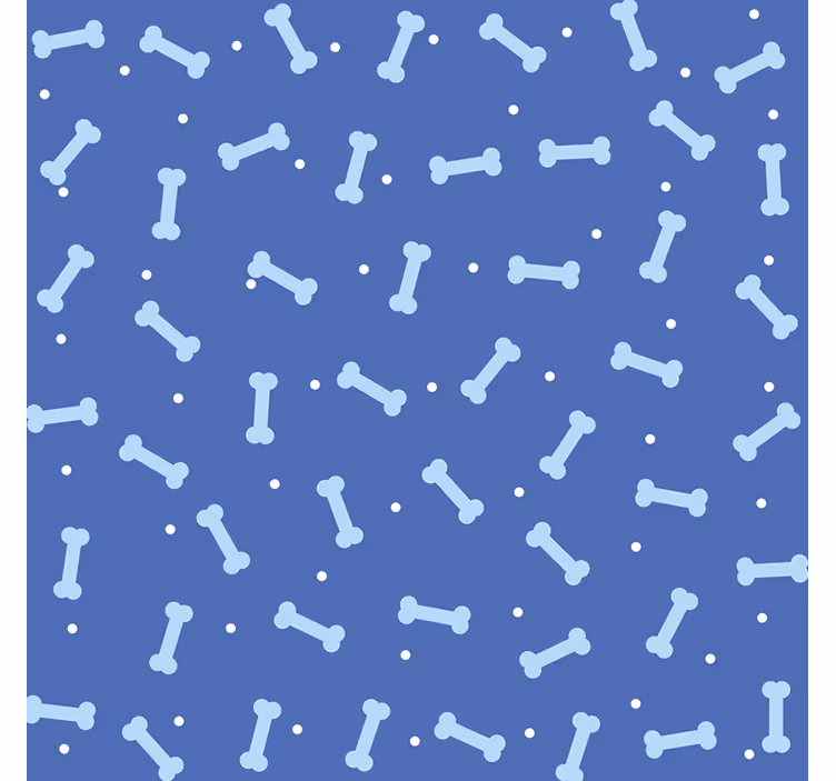 Zidne tapete za dječju sobu uzorak kostiju - TenStickers