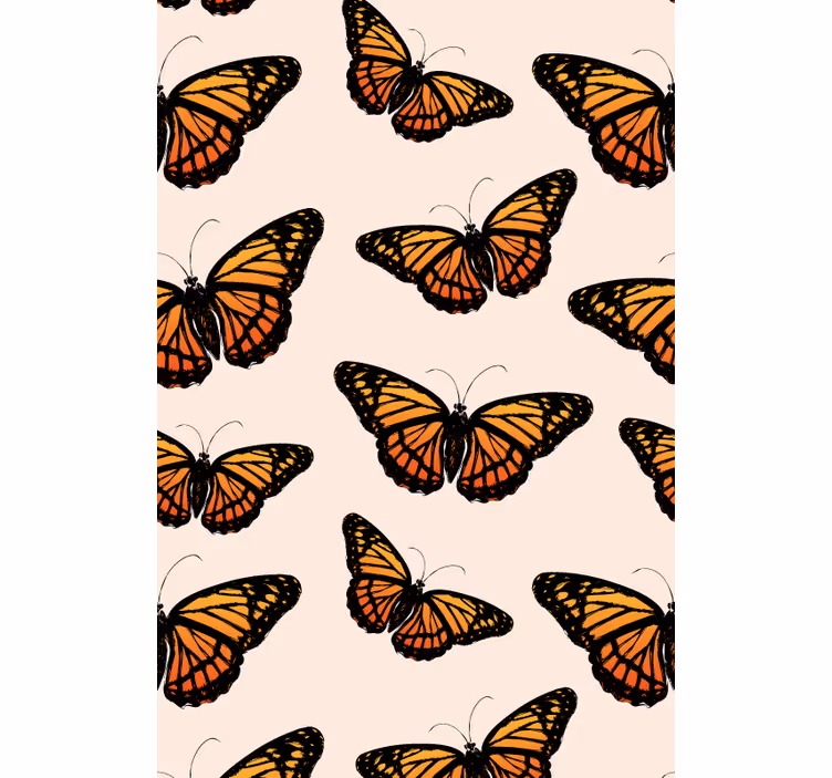 Leptir pozadine vintage krilo monarha - TenStickers