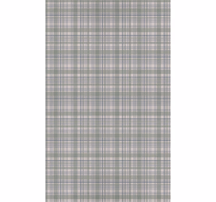 Tapete za zid klasik zeleni tartan - TenStickers