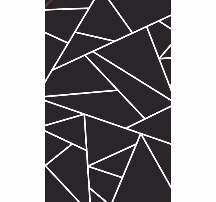 Tapete za zid geometrijski apstraktni kutni raspored - TenStickers