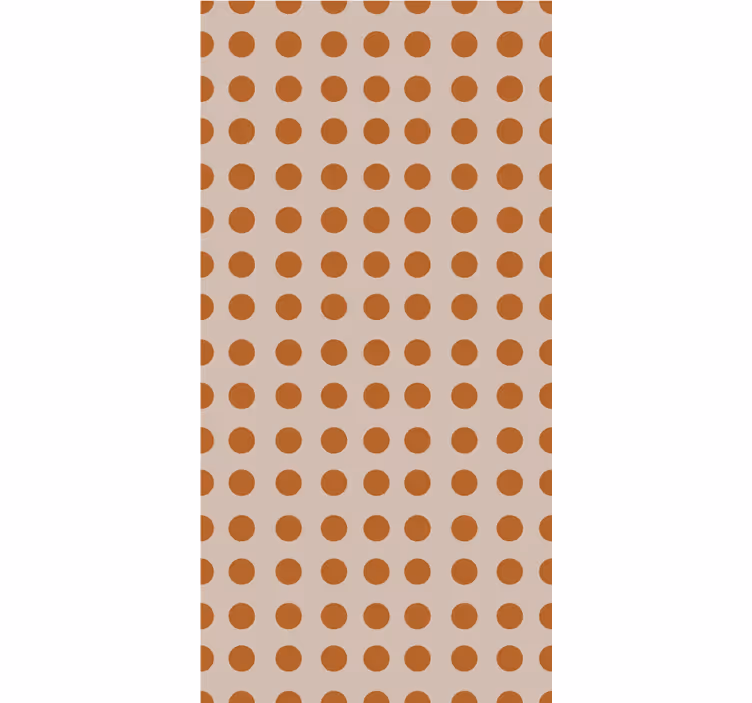 Moderne tapete za dnevni boravak smeđe točkice - TenStickers
